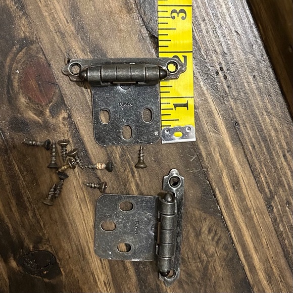 Hinge Pair w/Hardware - Picture 4 of 4